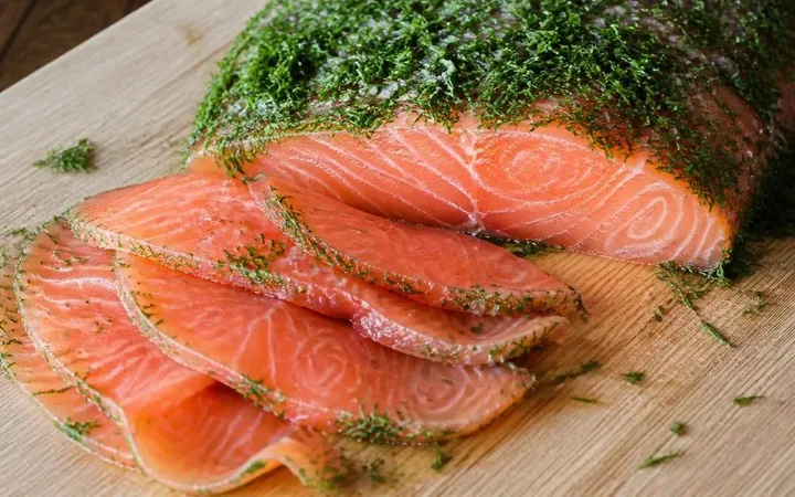 Gravad fisk
